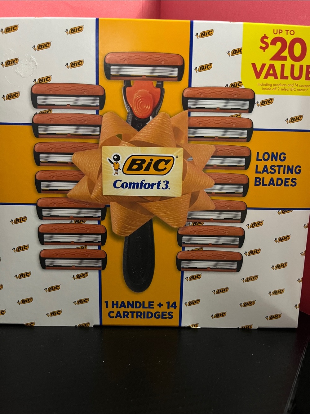 BIC Comfort 3 Razor Set with 14 Cartridges